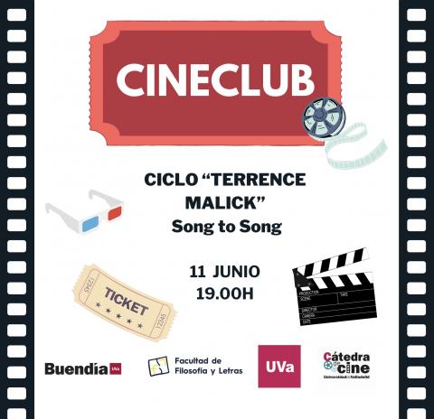 SONG TO SONG Cine club de la Cátedra de Cine