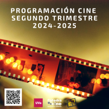 PROGRAMACIÓN DE LA CÁTEDRA DE CINE. SEGUNDO TRIMESTRE 2024-2025